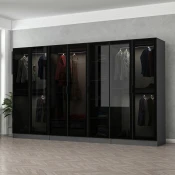 Hanah home Ormar Kale 315x210x52cm Crni