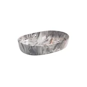 Umivaonik Everest Oval 60 sivi mramor