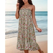 Resti Womens midi dress with print