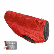 Kurgo Loft nepremočljiva jakna za pse Chili Red/Charcoal L