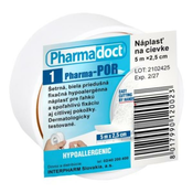 Pharmadoct Flaster na kolutu 5 m × 2,5 cm