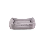 Paws & Whiskers Krevet za ljubimce Kare, 90 × 75 × 18 cm, Sivi