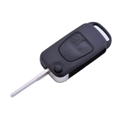 CAR 888 ACCESSORIES Kucište Oklop Kljuca, 3 Dugmeta, Za Mercedes, Crno