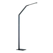 FISCHER & HONSEL LED stoječa svetilka Geri senzorni dimmer CCT antracit - Dnevna soba/jedilnica - Sodobni - antracit, bela satinirana - Kovina