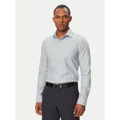Calvin Klein Srajca LV019EU148 Modra Slim Fit