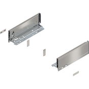 BLUM LEGRABOX pure stranica predala, višina M, NL 270, INOX (Anti-Fingerprint)