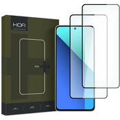 Hofi Glass Pro Full Screen 2x zaščitno steklo za Xiaomi Redmi Note 13 4G, črna
