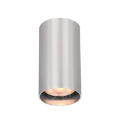 Moderna stropna svetilka, aluminijasta cev, okrogla, 10 cm, za dnevno sobo, kuhinjo, 1xGU10, 10W, Italux