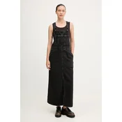 Jeans obleka G-Star črna barva, D27734.E091