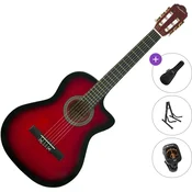 Pasadena SC041C Standard SET 4/4 Red Burst Klasična kitara