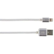 SKROSS Skross Apple iPad/iPhone/iPod priključni kabel [1x USB - 1x moški konektor mikro USB \, moški konektor Apple dock lightning] 1.00 m srebrna, (20432908)