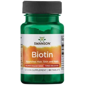 Biotin, 10 000 mcg, 60 tableta, Swanson