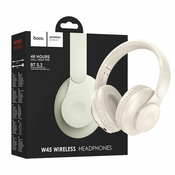hoco. Brezžične slušalke, Bluetooth - W45 Enjoy, bele