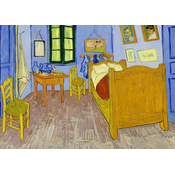 Enjoy - Puzzle Vincent Van Gogh: Bedroom in Arles - 1 000 kosov