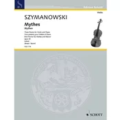 SZYMANOWSKI:MYTHEN OP.30 VIOLIN AND piano