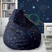 ENTERA Lazy Bag 153, Veliki, Crni