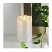 Eglo 411503 - LED sveca FLAMME RUSTIC LED/2xAA srebrna