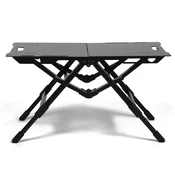 Kampa Snapsteel Large zložljiva jeklena kamp miza, 60 x 80 x 45 cm