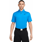 Nike Dri-Fit Tour Solid Mens Polo Light Photo Blue/Black XL