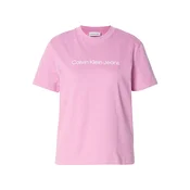 Calvin Klein Jeans Majica roza/bela