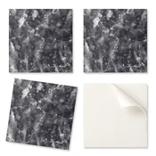 shumee Paket PVC ploščic z vzorcem za dnevno sobo, samolepilni marmorni vzorec z žilami 4x50x50 cm