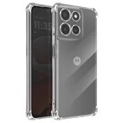 AVIZAR Protiudarni ovitek z ojačanimi vogali – Moto G17/G17 Power, Prozorna, (5000274928)