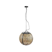 PTMD - Luster na lancu BAYU 1xE27/40W/230V, precnika 50 cm
