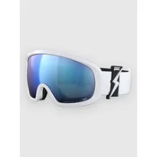 POC Fovea Mid Blixten White Goggle partly sunny blue