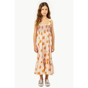Otroška bombažna obleka Tinycottons APPLES DRESS