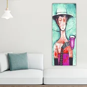 Wallity Slika na platnu 30x80cm