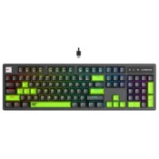 Havit Gejmerska tastatura KB893L, RGB, Crna