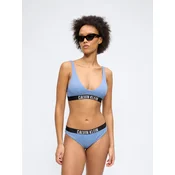 Calvin Klein Swimwear Bikini zgornji del Intense Power  sivka
