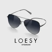 Loesy Unisex naocare za sunce, Crne