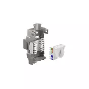 Maxpro Line Modul RJ45 050, Cat.6a, FTP, Keystone