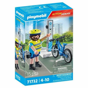 PLAYMOBIL 71732 - ACTION HEROES Polizei Fahrradstreife - 1 k.