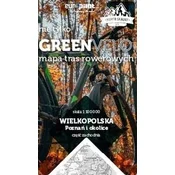 shumee Poznań in okolica, zahodni del. Velikopoljska. Vodoodporni kolesarski zemljevid. Ne samo Green Velo. Euro Pilot