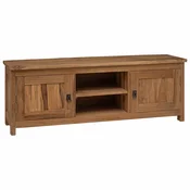 TV komoda 110 x 30 x 40 cm Prirodna Cvrsto teak drvo