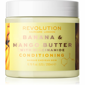 Revolution Haircare Hair Mask Banana & Mango Butter maska za intenzivnu njegu za kosu 200 ml