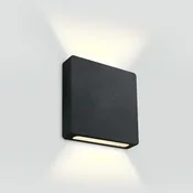 ZIDNA LED SVJETILJKA 2W/110lm/3000K/700mA/IP65/CRNA