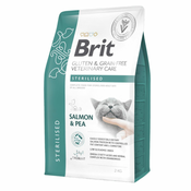 Brit Veterinary Diets GF cat Sterilised 2 kg