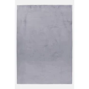 XXXL Preproga Z Visokim Florom Pouffy, Siva, 160x230cm