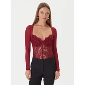 Bardot Bodi Farrah Lace 51150TB3 Bordo rdeča