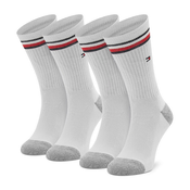 Dolge nogavice Tommy Hilfiger 100001500 Bela