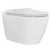 SANOTECHNIK viseča WC školjka Uno + deska Soft Close (2401AX)