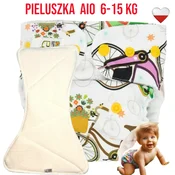 shumee Večnamenska plenica Coolmax Pocket BIKES NappiMe