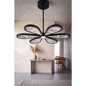 Opviq luster Noxen, LED 12 W, crni / sivi