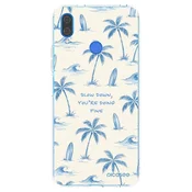 Silikonski prozorni ovitek za Huawei Nova 3i - Slow Tide