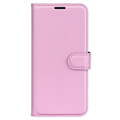 Eleganten etui Litchi za Xiaomi Redmi 13C 4G/Poco C65 - roza