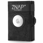 Slimpuro ZNAP Airtag novcanik, 12 kartica, pretinac za novcice, 9 x 1,8 x 6 cm (Š x V x D), RFID zaštita