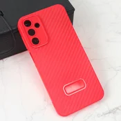 Torbica Carbon Stripe za Samsung A156B Galaxy A15 5G crvena